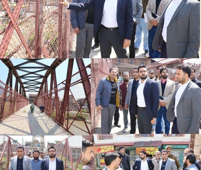Infra improvements on key bridges aimed to strengthen connectivity & public safety: DC Srinagar
