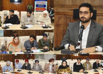 DC Srinagar finalizes arrangements for Baisakhi festival