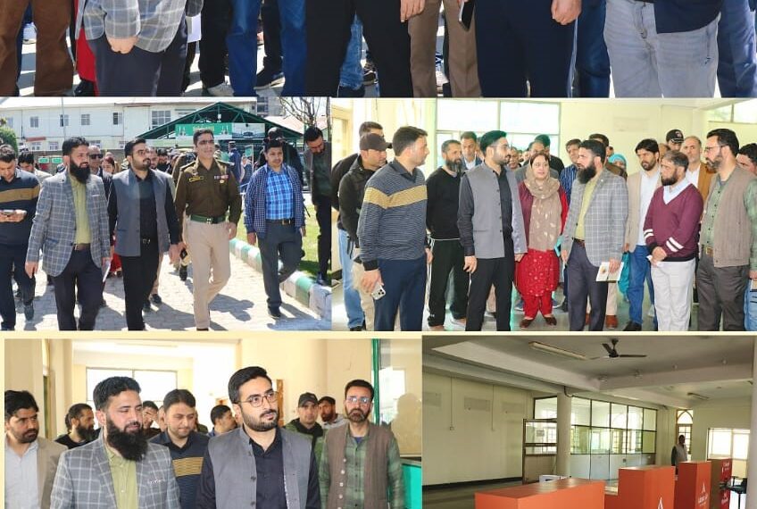 DC Srinagar visits Hajj House Bemina, takes onsite inspection of arrangements for pilgrims