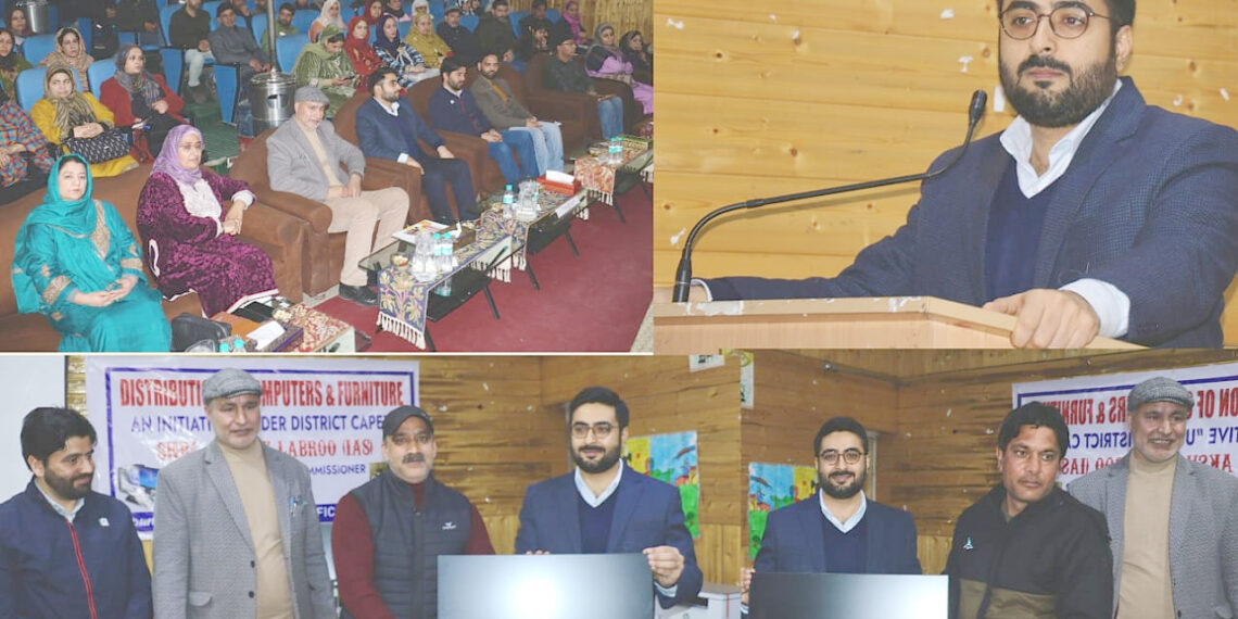 Distt Admin Srinagar saturates 114 Govt Schools with Computer systems, IT equipments under District Capex