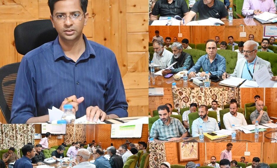 DC Shopian Chairs DLRC, DCC meeting; Reviews Q4 financial performance of FY 2025-26