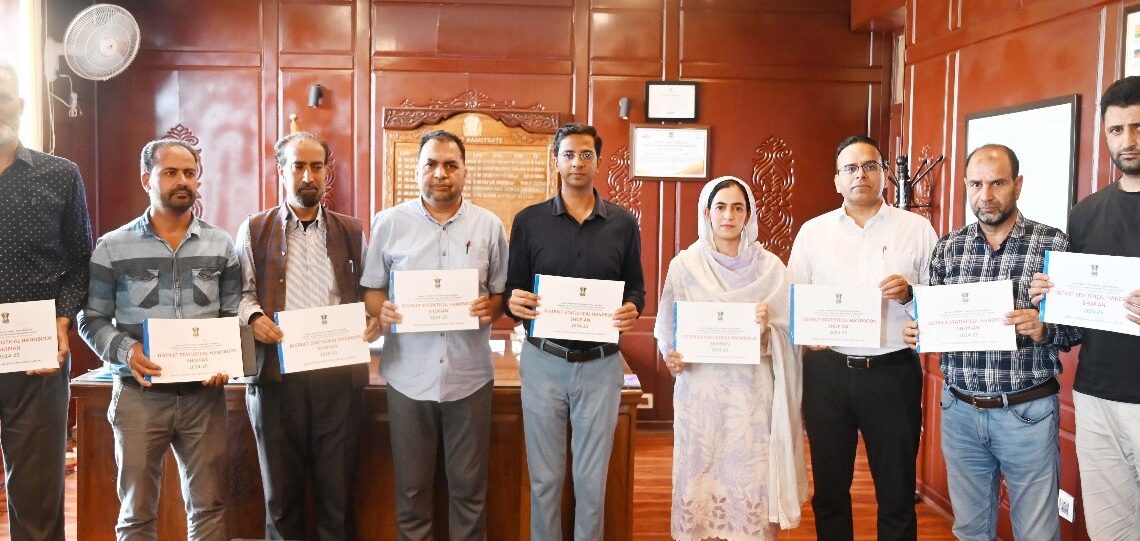 DC Shopian releases District Statistical Handbook 2024–25, Reinforces Data-Driven Governance