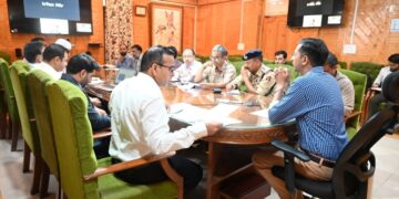 DC Shopian chairs District Level Telecom Committee Meeting