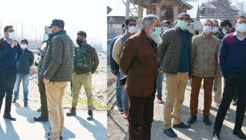 DDC Shopian visits Zainapora areas, Reviews developmental scenario