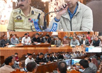 DC Shopian reviews NashaMukt J&K Abhiyaan activities in district