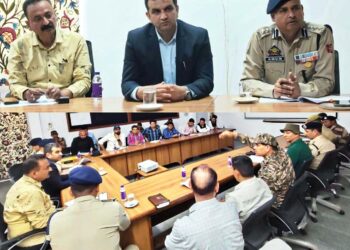 DC, SSP Ramban conduct security review of Baglihar Hydroelectric Project
