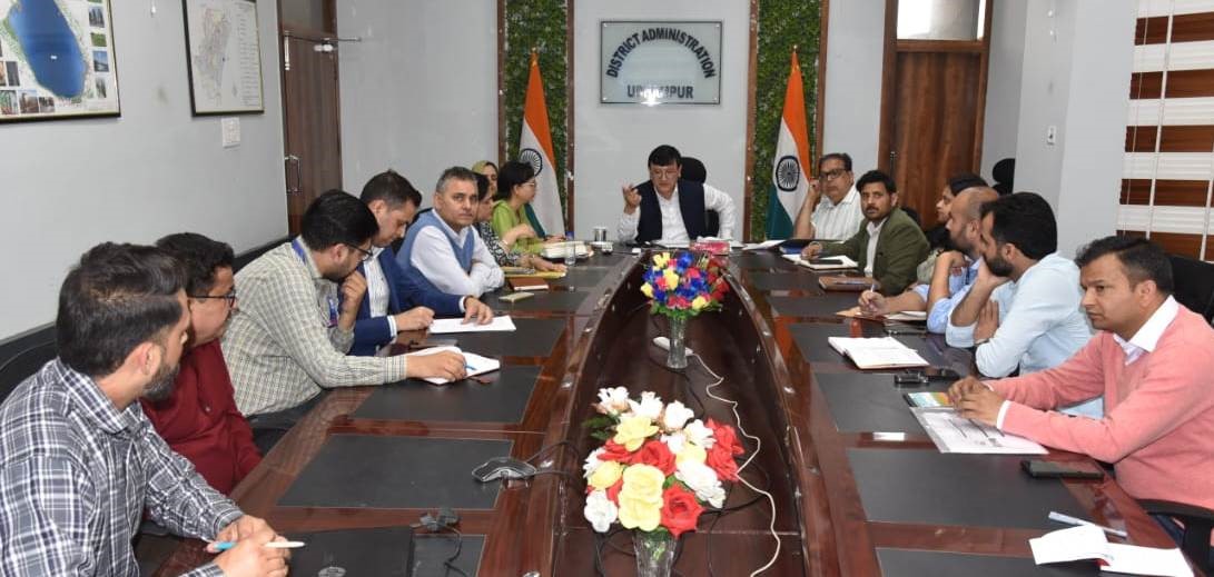 DC Udhampur reviews progress under mission YUVA scheme