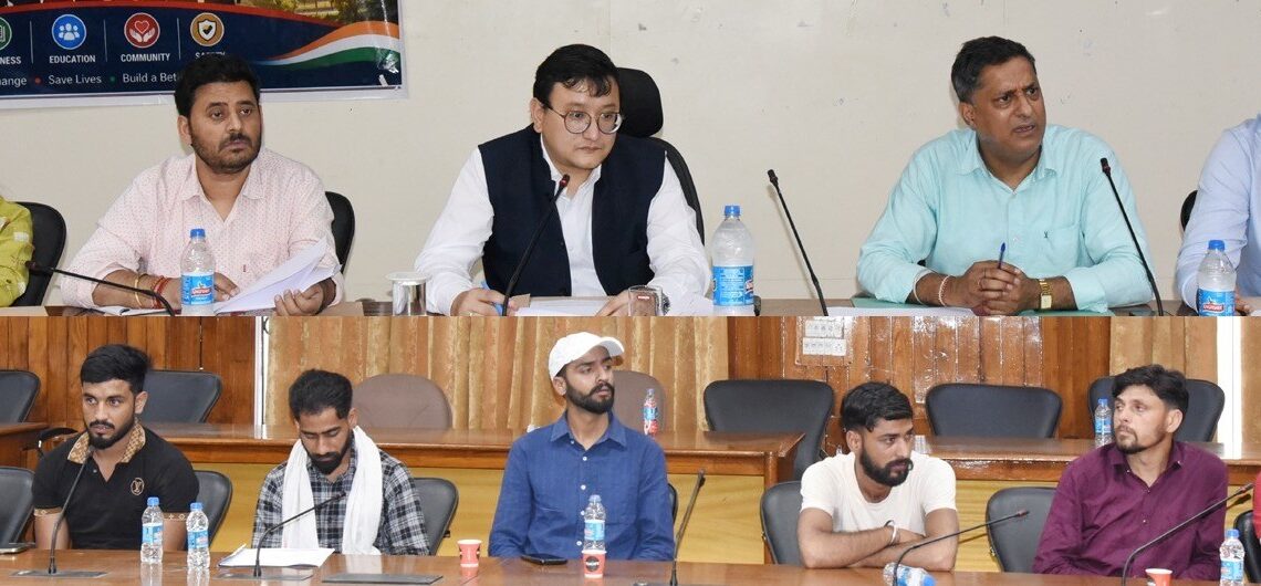 DC Udhampur chairs DLTFC meeting under JKREGP