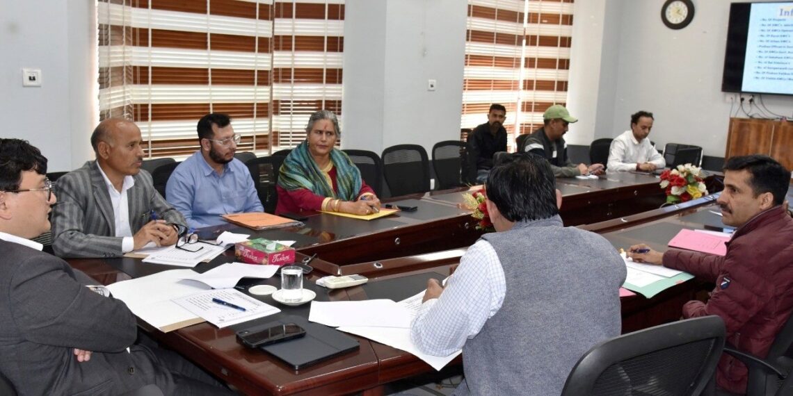 DC Udhampur reviews performance of ICDS, Directs full saturation of Poshan targets