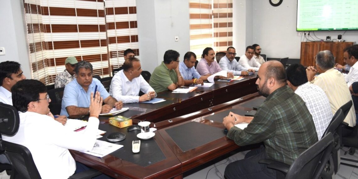 DC Udhampur reviews progress of NABARD-RIDF projects, Calls for time-bound completion & effective monitoring