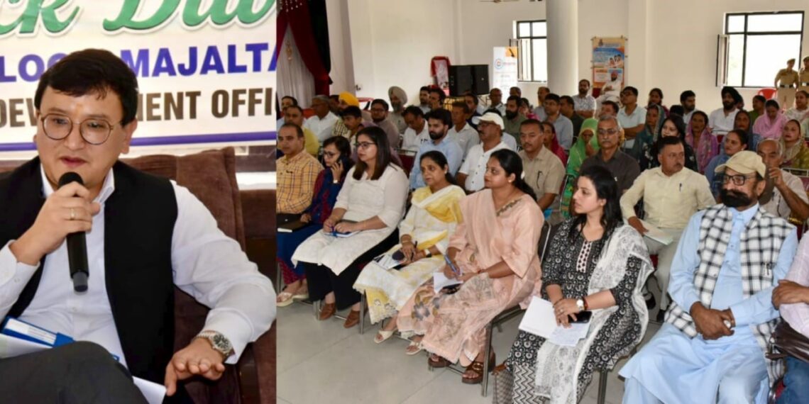 DC Udhampur convenes public outreach program at Majalta