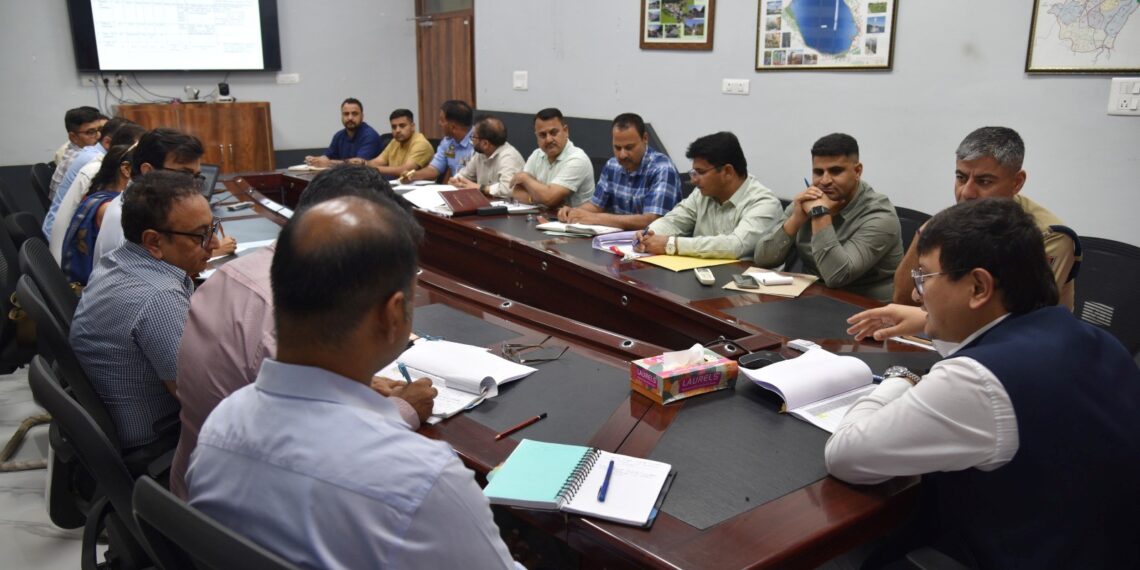 DC Udhampur reviews implementation of road safety measures