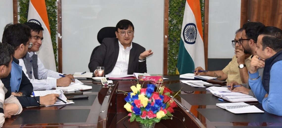 DC reviews progress across 3 Municipal towns in Udhampur distt