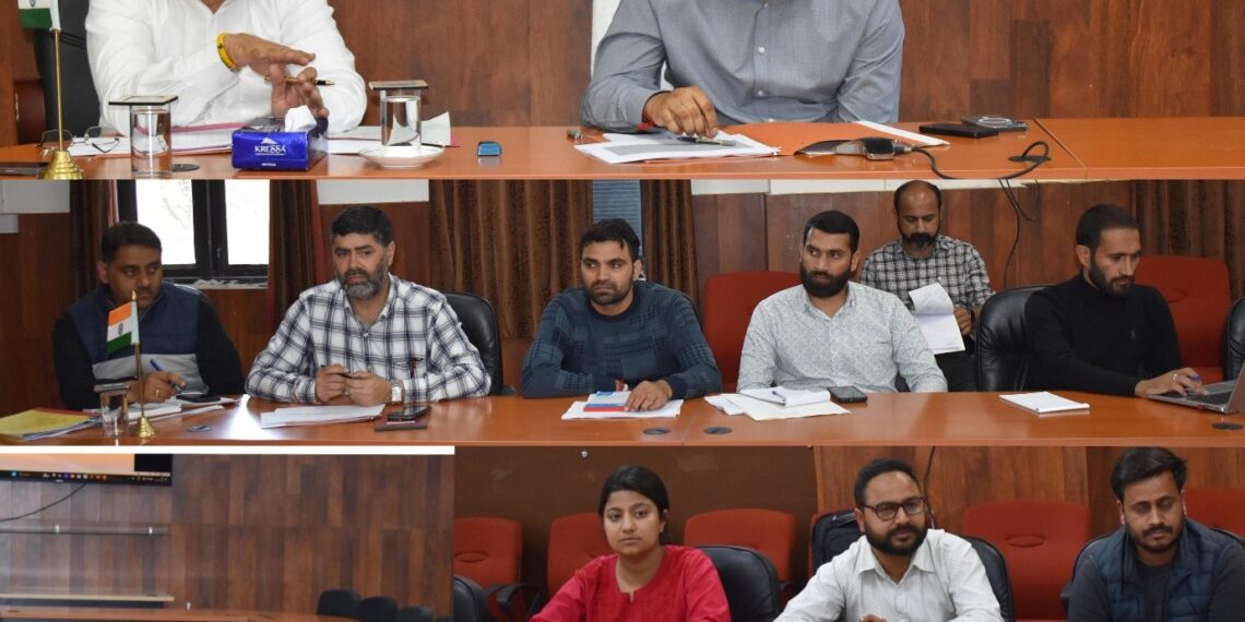 DDC Reasi reviews functioning of Labour,Employment Deptt
