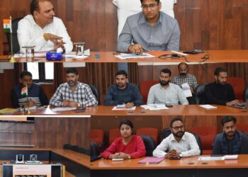 DDC Reasi reviews functioning of Labour,Employment Deptt