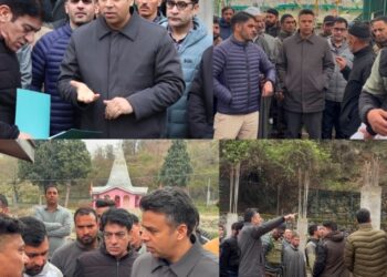 DDC Anantnag visits TRSP Trust Lok Bhawan, Kabamarg Shrine