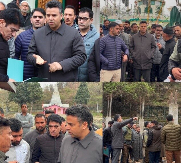 DDC Anantnag visits TRSP Trust Lok Bhawan, Kabamarg Shrine