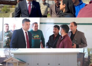 DDC Anantnag inspects Key Infra Projects, Visits STP Mehndi Kadal, Indoor Stadium Bangidar