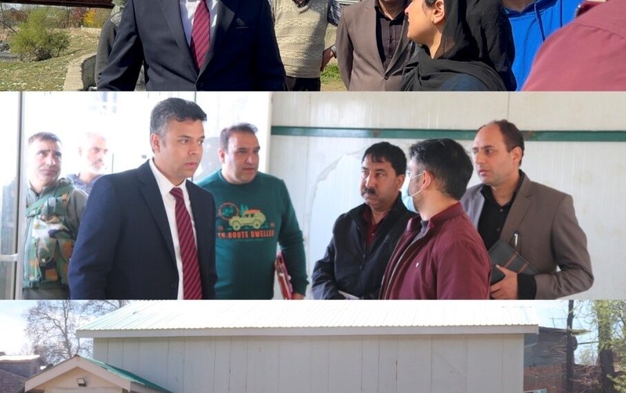 DDC Anantnag inspects Key Infra Projects, Visits STP Mehndi Kadal, Indoor Stadium Bangidar