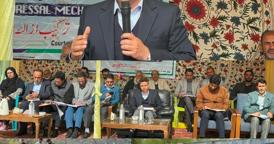 DDC Anantnag convenes Public Durbar at Dandipora