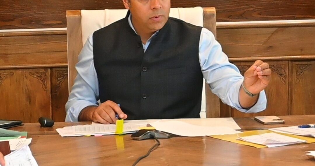 DDC Anantnag reviews progress of PM SGMB Yojana, RRP&MHA Scheme