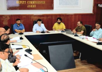 DDC reviews progress of Capex works in Jammu District