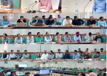 DDC Kupwara reviews progress under District CAPEX Budget 2026-27