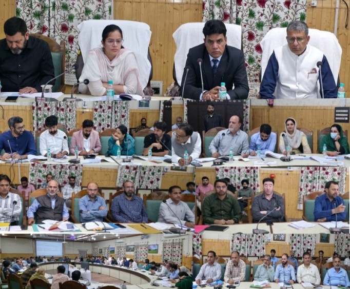 DDC Kupwara convenes review meeting of Distt Capex Budget 2025-26
