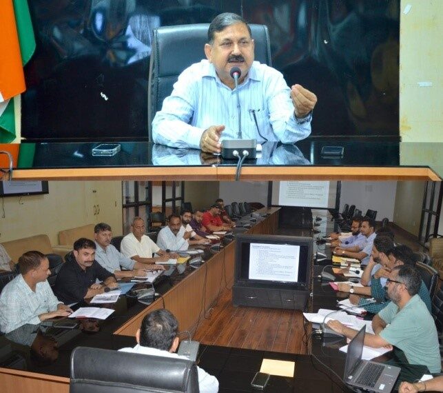DDC Poonch reviews implementation of Vibrant Villages Prog Phase-II