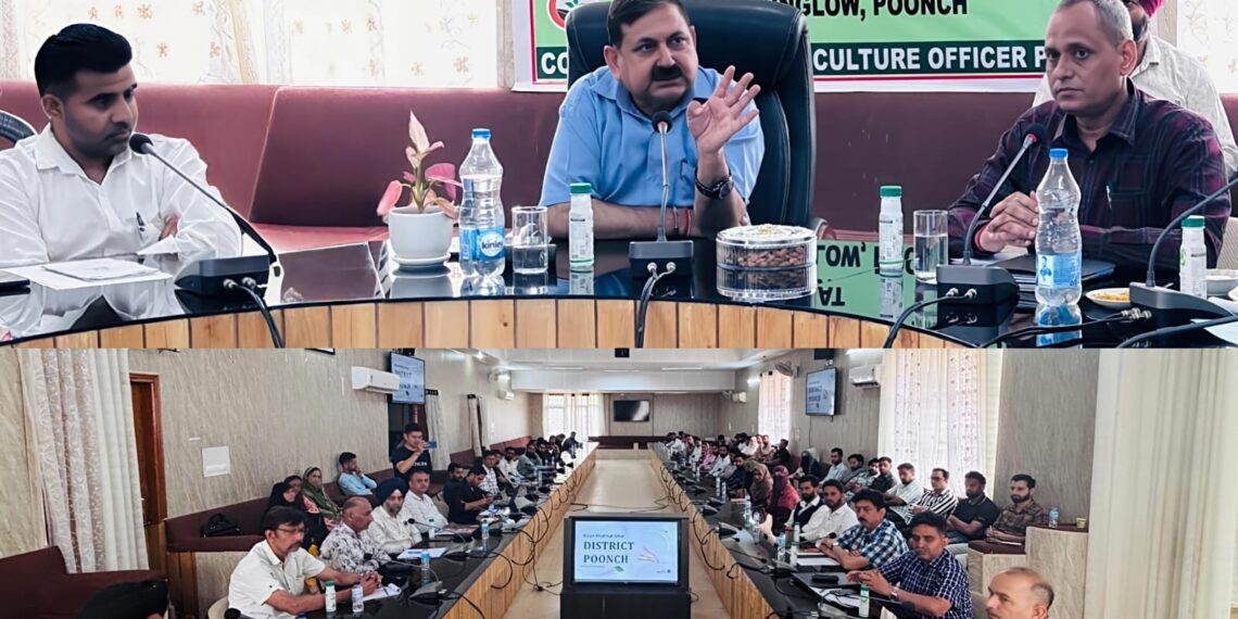 DDC Poonch reviews KKG functioning, emphasises AI, CSC Integration