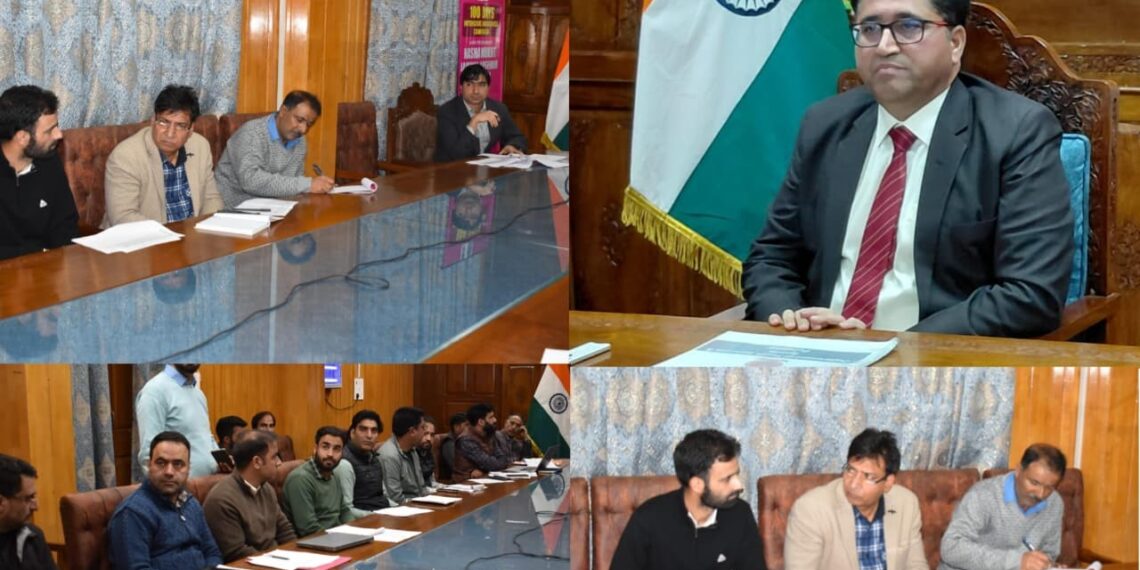 DDC Pulwama reviews Youth Services & Sports sector in district