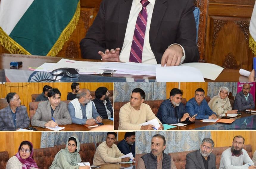 DDC Pulwama reviews progress of AIIMS Awantipora