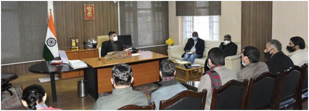 DDC Rajouri reviews progress of works under District Capex Plan