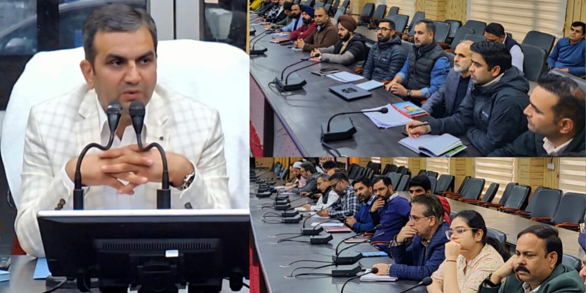 DDC Ramban reviews implementation of key rural development schemes