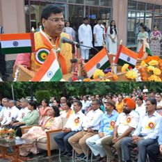 SKUAST-(J) celebrates 76th Independence Day