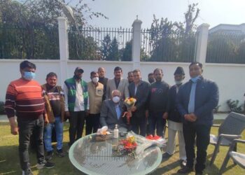 Delegations meet Dr Farooq, discuss organizational affairs
