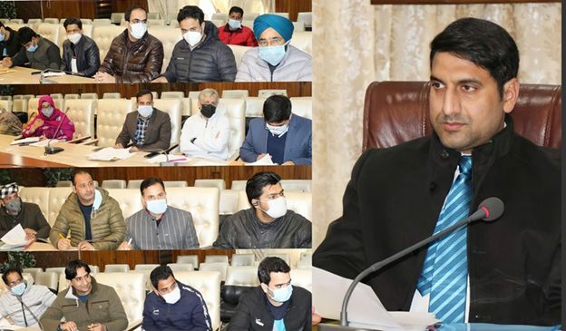 DEO Srinagar reviews status of Electoral Roll, Voter Awareness contests