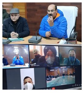 Departmental Purchase Committee Meeting for procurement of seeds for Kharief 2022 held Deptt committed to availability of quality seed to the farming community: Director