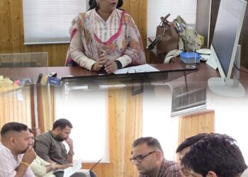 DG Rural Sanitation calls for Mission-Mode execution of SBM (G) initiatives across J&K