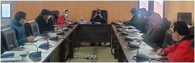 DG Horticulture Kashmir reviews implementation of various departmental schemes, MIDH