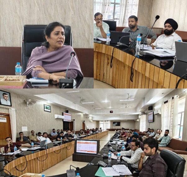 DG Rural Sanitation reviews SBM(G) progress in Poonch