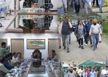 DG Rural Sanitation Assesses Sanitation Readiness on Pahalgam axis for SANJY-2026