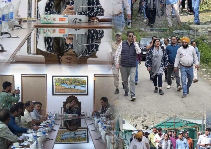 DG Rural Sanitation Assesses Sanitation Readiness on Pahalgam axis for SANJY-2026