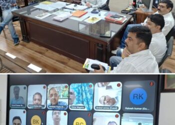 DHJ reviews working of District Level SMS system