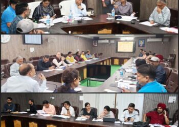 DHJ reviews physical, financial achievements under various schemes
