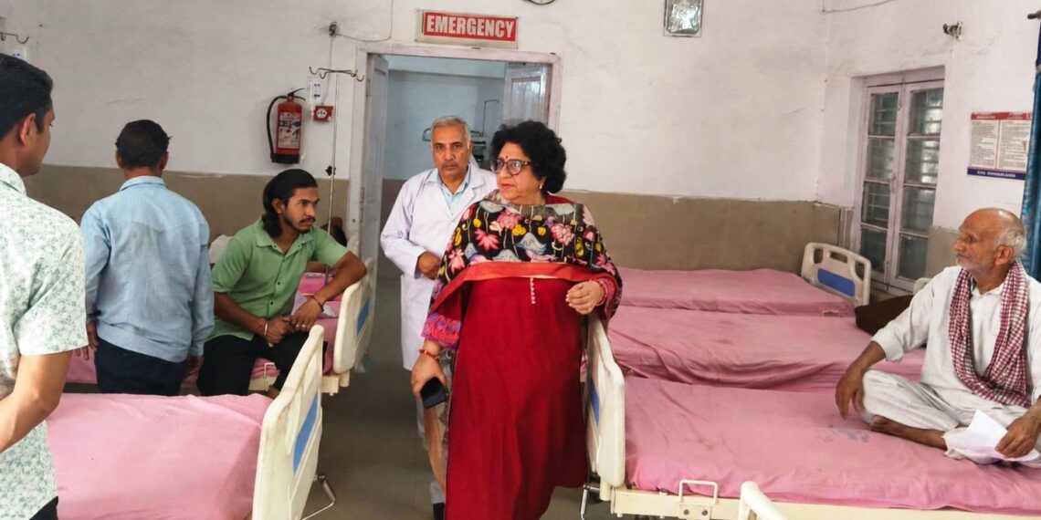 DHSJ conducts surprise inspection of healthcare facilities