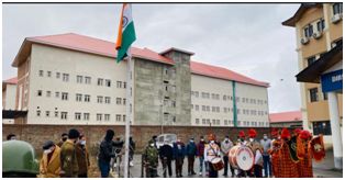 Republic Day celebrated in all hospitals, DHSK unfurls tricolour