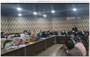 DHSK chairs meeting with health officials, discusses Covid-19 scenario
