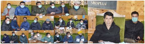 Disaster Management meeting held at Shopian