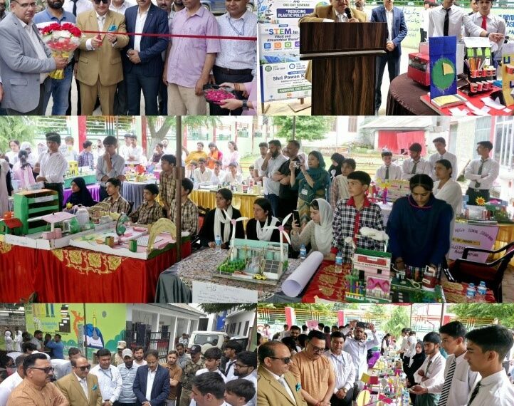 DIET Kishtwar showcases Young Scientific Talent at District-Level RSBVP 2025–26
